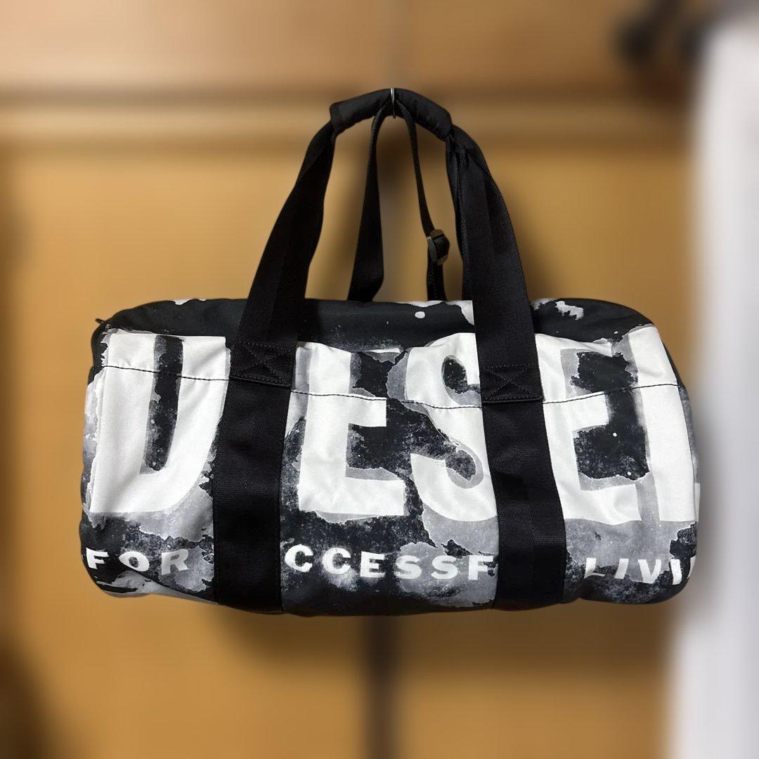 と*も様 早い者勝ち　美品　DIESEL ディーゼル メンズ ボストンバッグ　ブ
