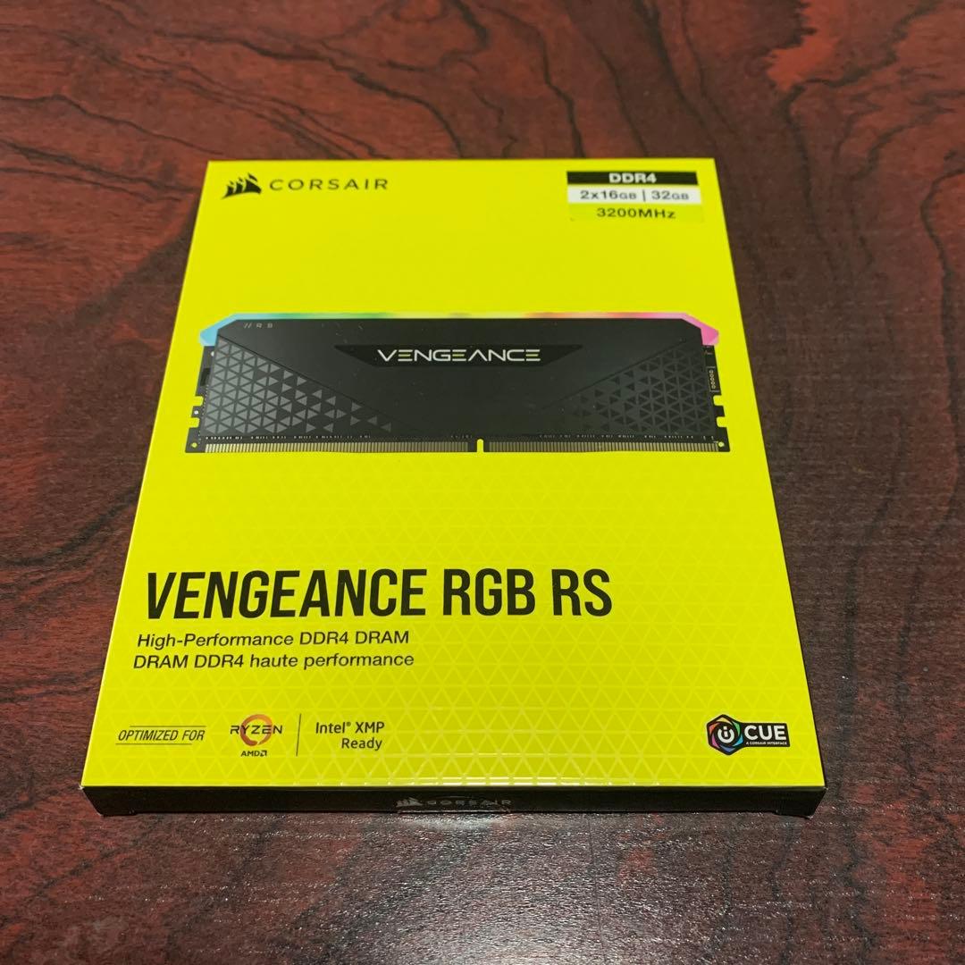 【DDR4】CORSAIR VENGEANCE RGB RS 32GB