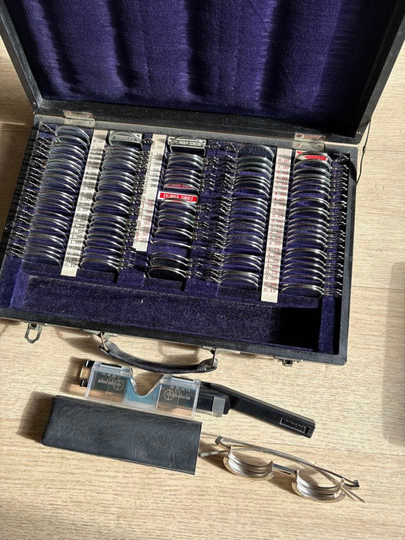 検眼用 トライアルレンズセット ケース付き Rodenstock付属品あり 中古