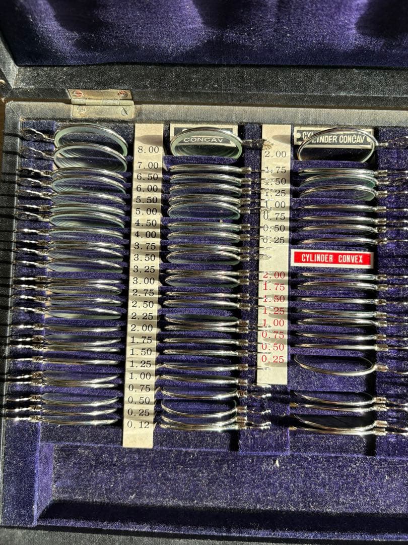 検眼用 トライアルレンズセット ケース付き Rodenstock付属品あり 中古