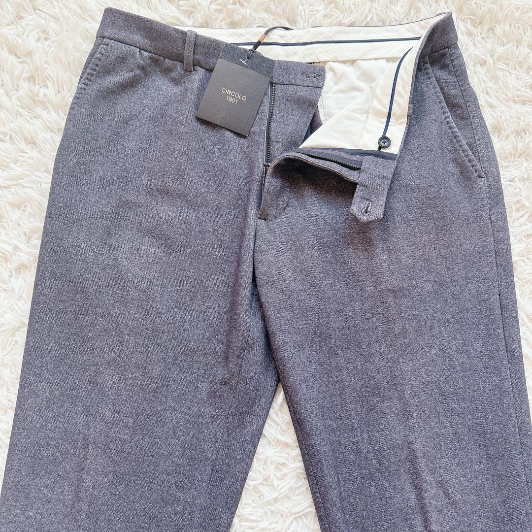 新品 未使用 タグ付き チルコロ ストレッチ スラックス ビジネス カジュアル