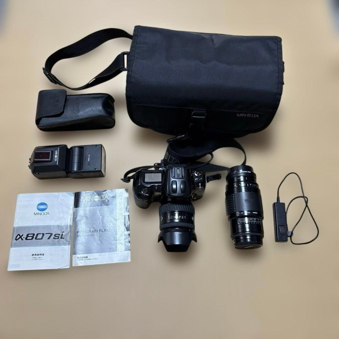 ミノルタフイルムカメラ　α-807si