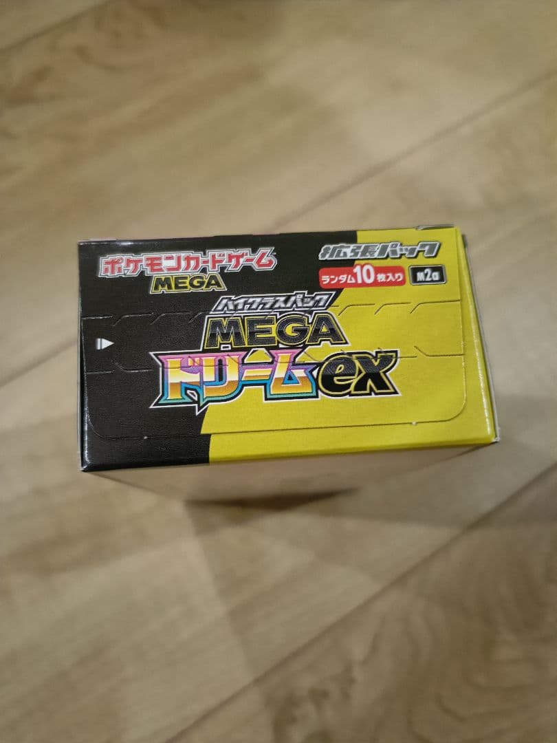 ポケモンカード MEGAドリームex1box シュリンク無し