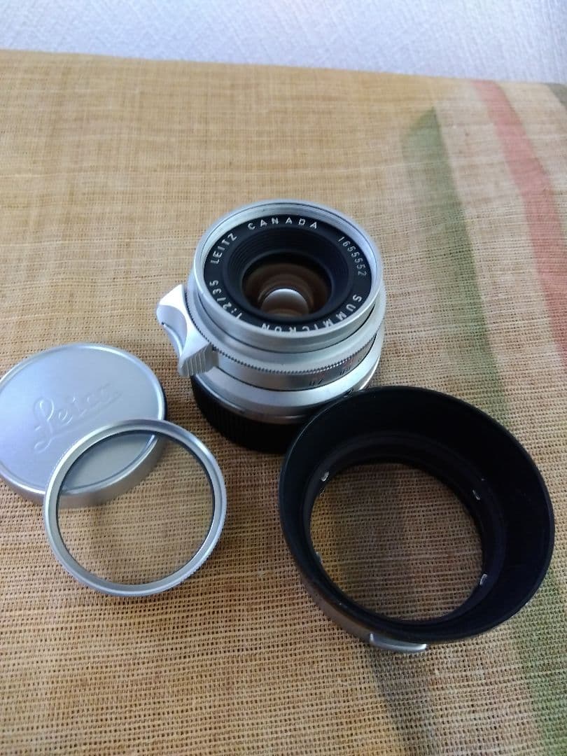 ライカ ズミクロン35mmf2 8枚玉カナダ
