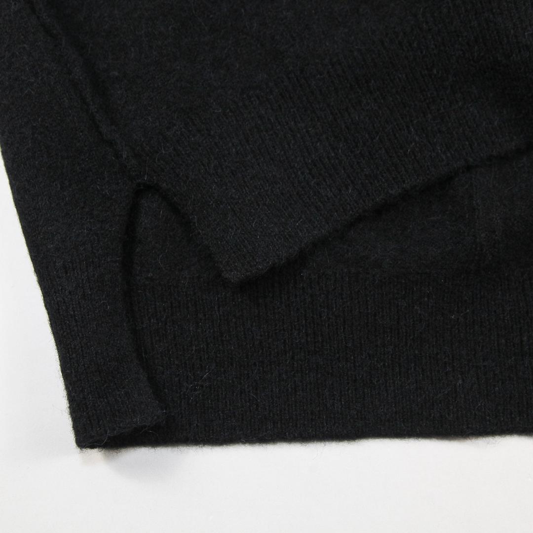 新品 ssstein 25AW ウール/アルパカ ニット ルーズ タートルネック