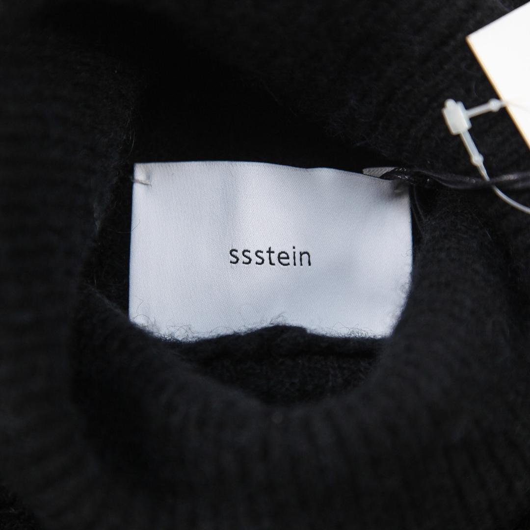 新品 ssstein 25AW ウール/アルパカ ニット ルーズ タートルネック
