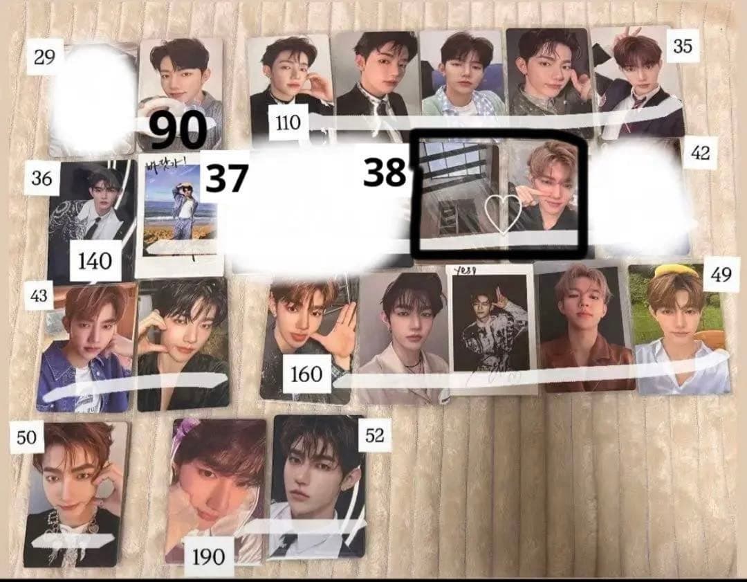 ZB1 ゼベワン ジャンハオ ZEROBASEONE バラ売り まとめ売り