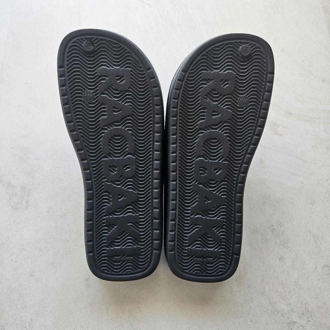 【レディースMサイズ】rakubaki ラクバキ イージーサンダル ブラック