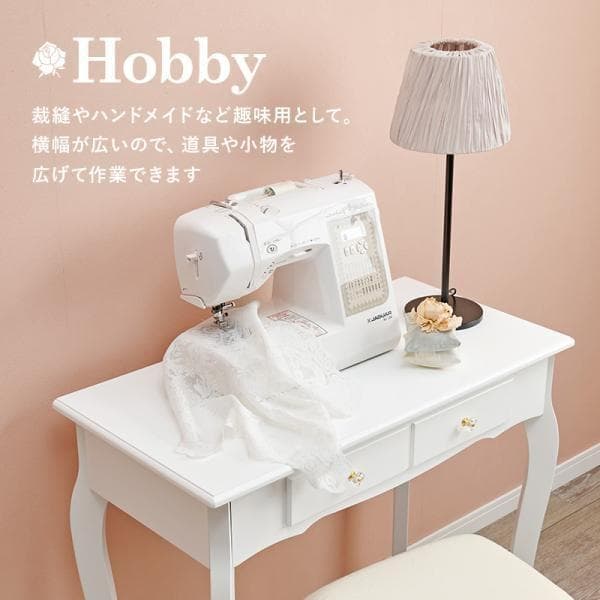 姫系【送料無料】【限定品/新品】アウトレット★姫系猫足テーブルデスククリスタル
