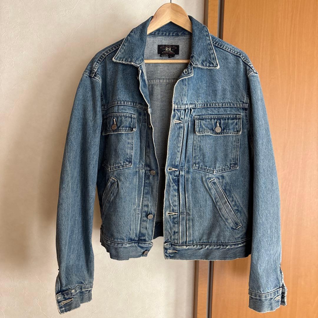美品RRL Ralph Lauren デニムジャケット 日本Lサイズ USA-M