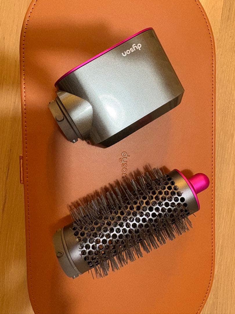 Dyson Airwrap ヘアアイロン シルバー/ピンク