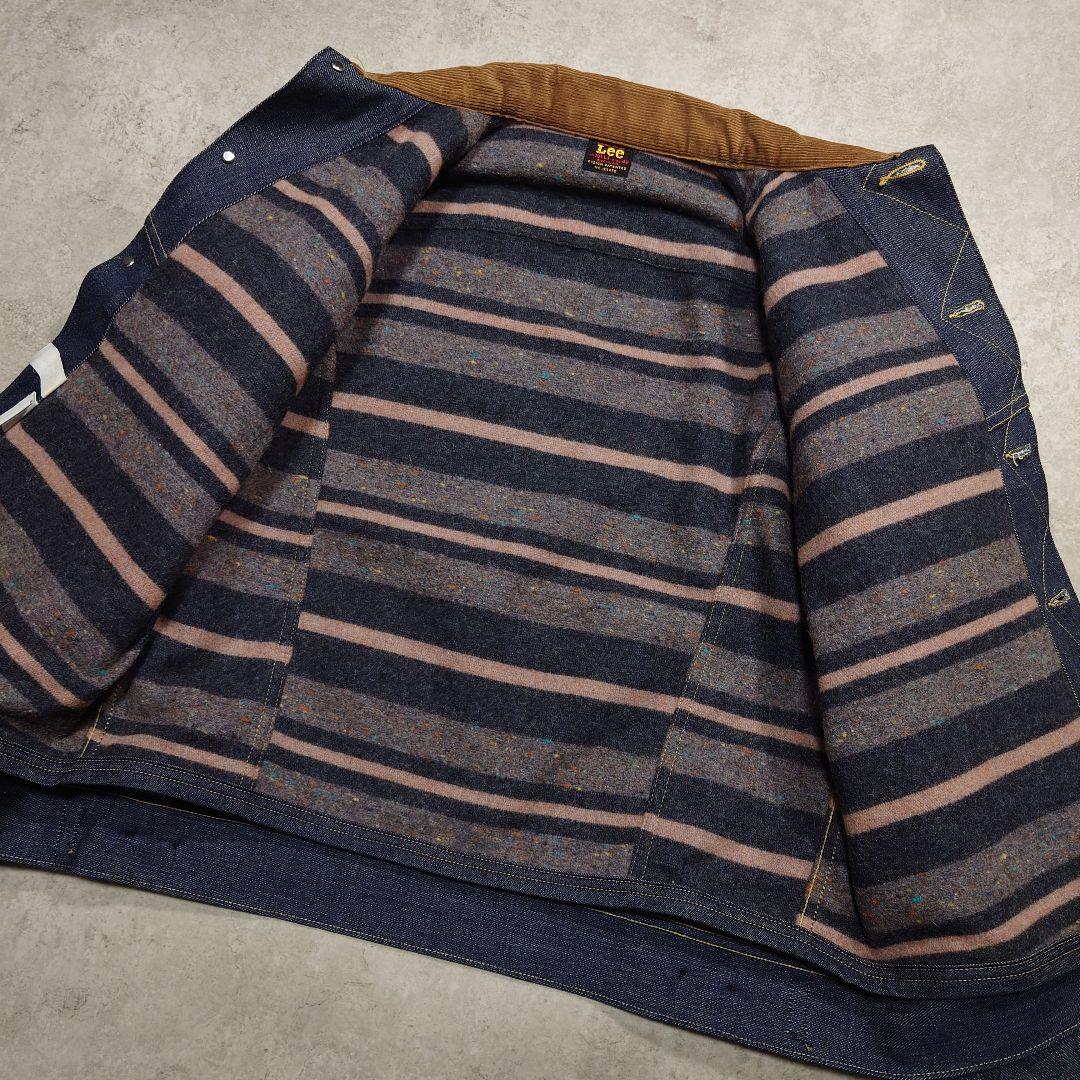Lee 101-LJ デニムジャケット 濃紺 ブランケット 42