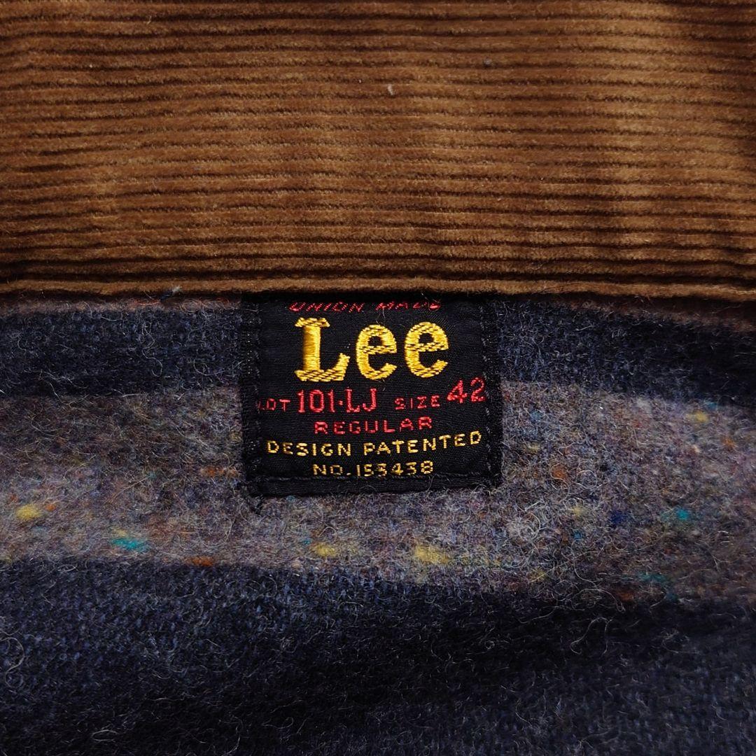 Lee 101-LJ デニムジャケット 濃紺 ブランケット 42