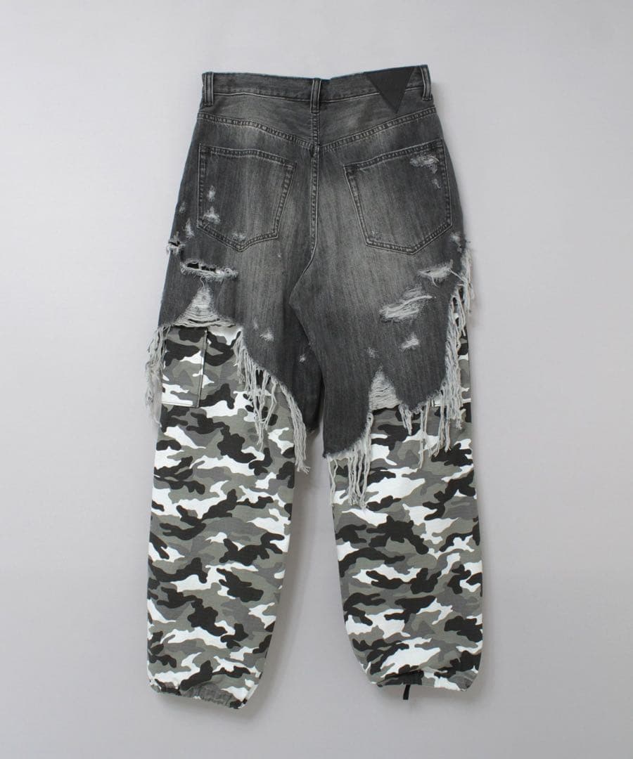 【現行品】カーゴレイヤード5ポケットパンツ