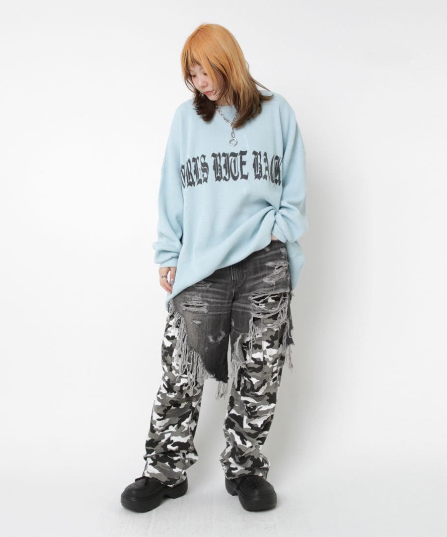 【現行品】カーゴレイヤード5ポケットパンツ