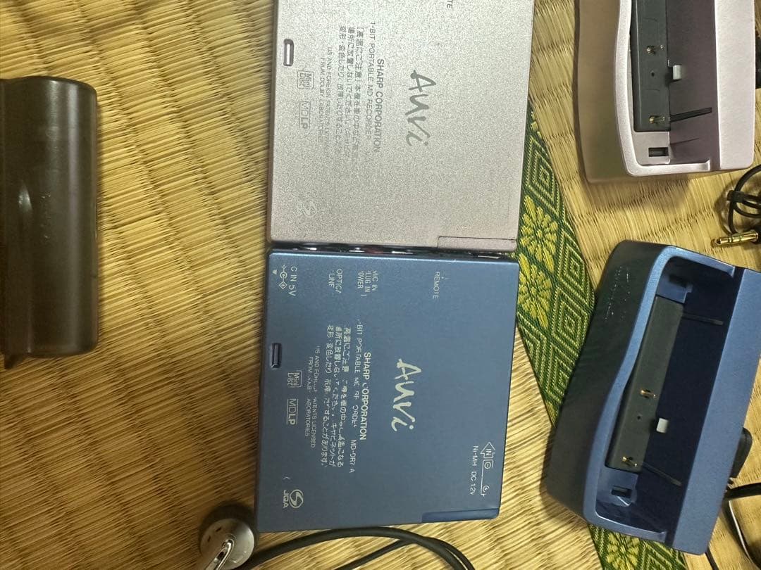 シャープ♪ MDプレーヤー　MD-DR7 2台セット