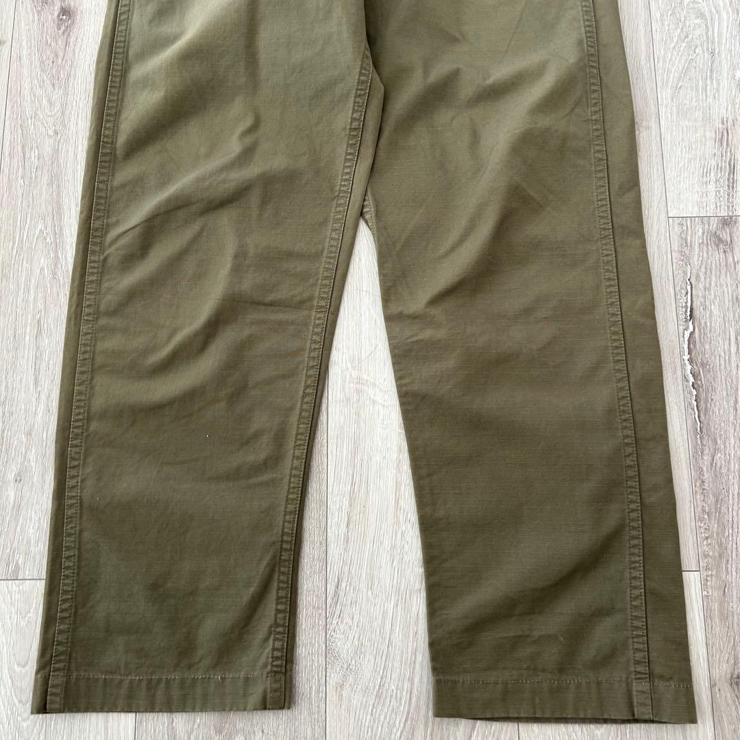 orSlow オアスロウ リップストップ ベイカーパンツ ファティーグ 2