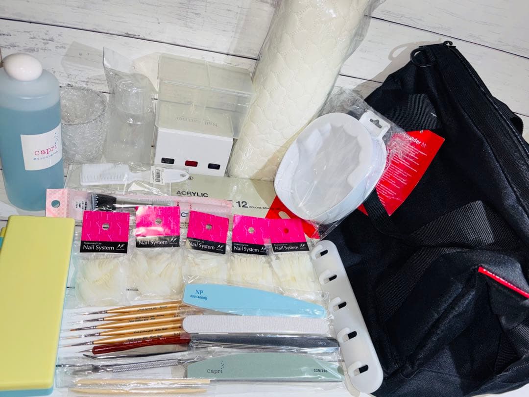 【未使用】ネイル検定 対策フルセット（公式テキスト・定番バッグ付）