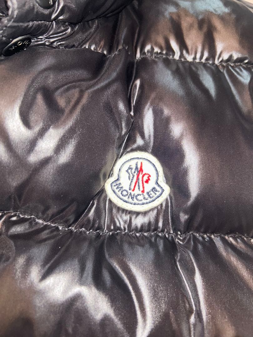 極美品MONCLER ブラック ダウンベスト　　00サイズ
