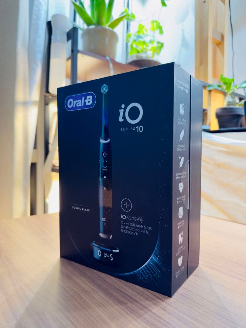 【美品★即日発送】ブラウン 電動歯ブラシ オーラルB iO10コズミックブラック
