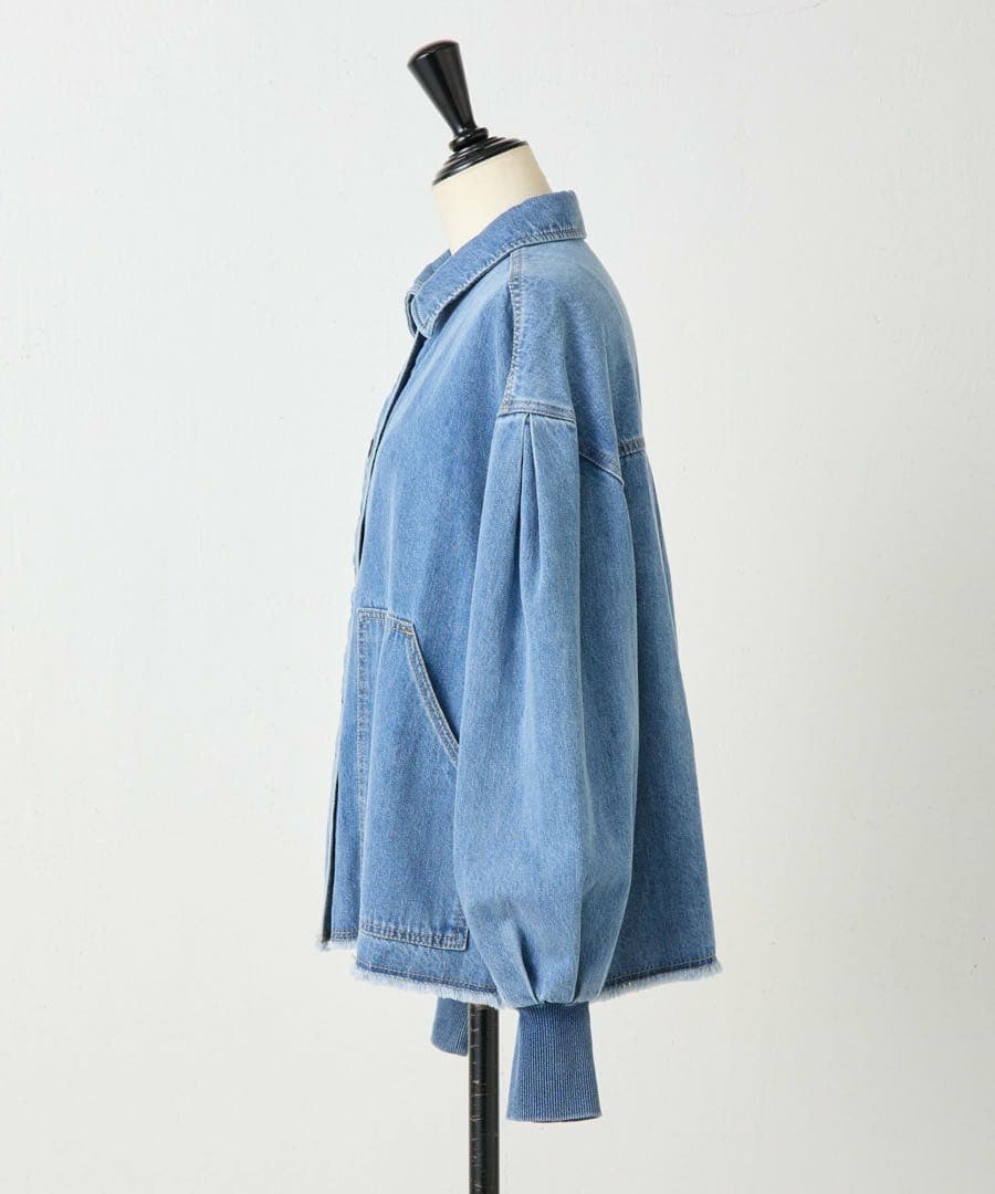 未使用に近いBEARDSLEYビアズリー パフ袖デニムジャケット29,700