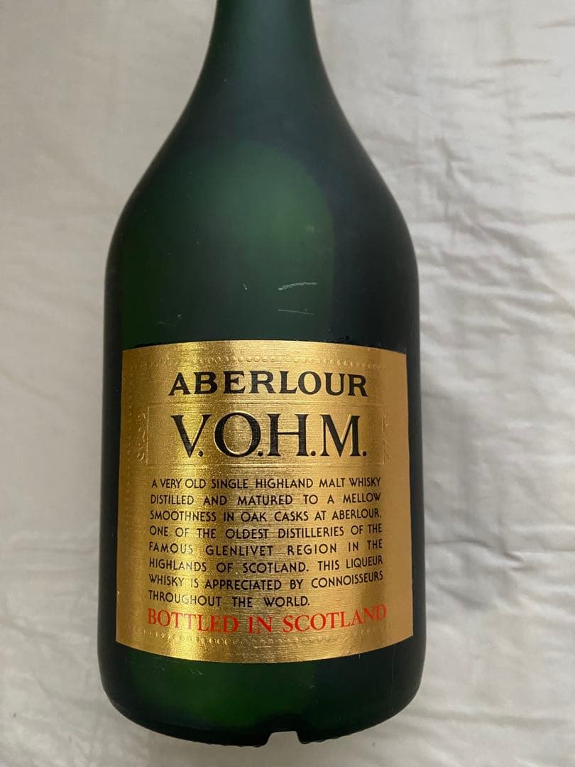 アベラワー 12年 VOHM 古酒　未開封