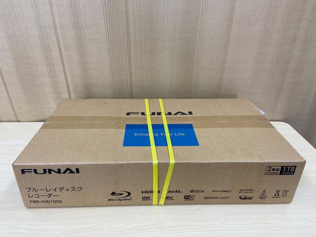 ☆新品未開封☆２番組同時録画 ブルーレイディスクレコーダー FBR-HW1000