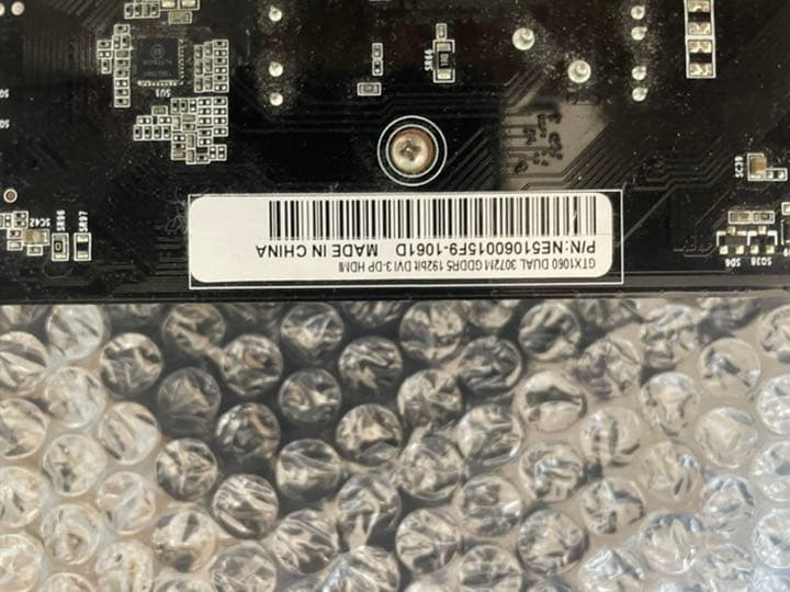 グラボASUS DUAL-GTX1060-O6G