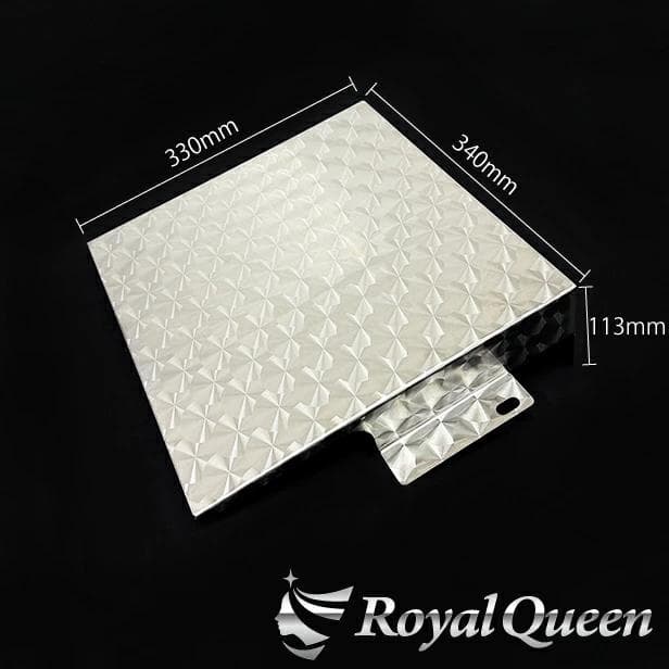 0619 ブルーテックキャンター バッテリートップカバー ウロコ柄