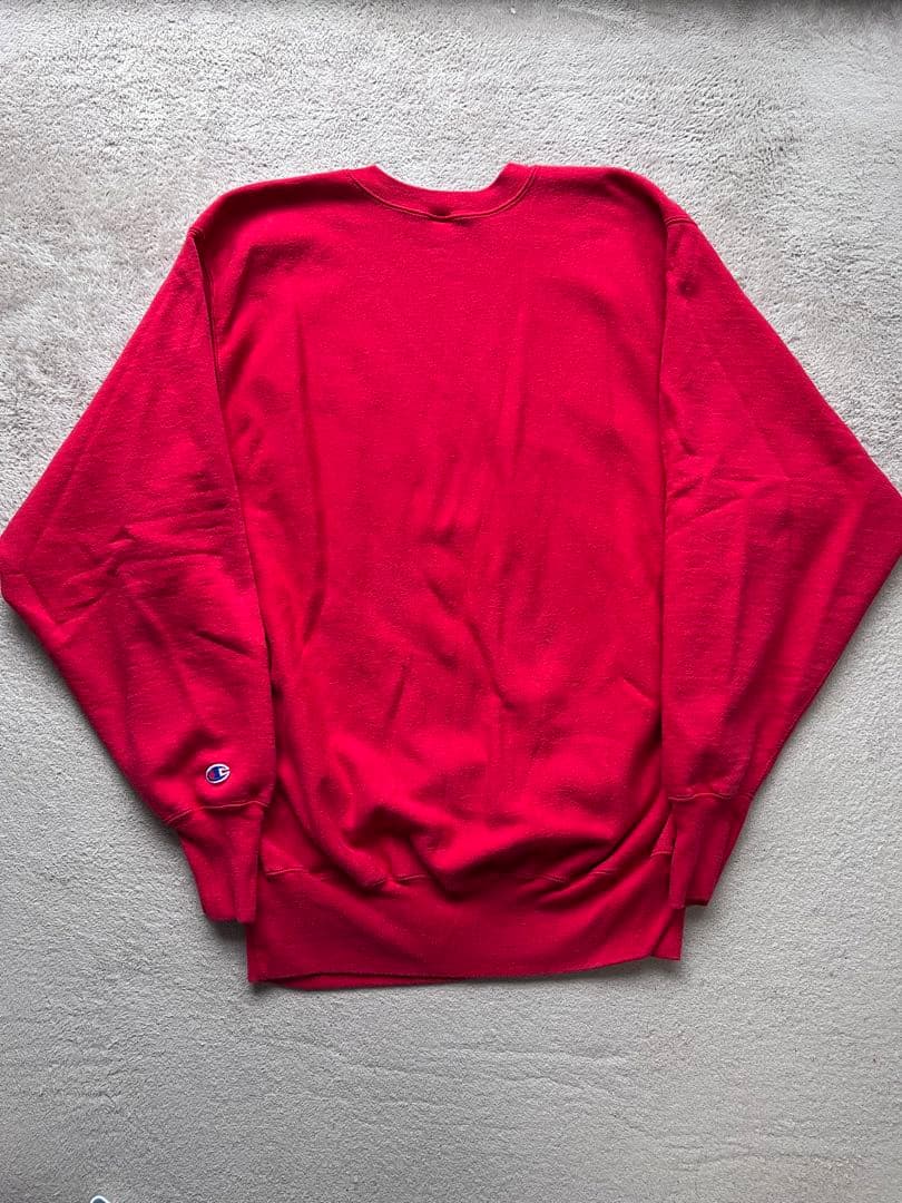 90s Champion リバースウィーブ　刺繍タグ　made in usa