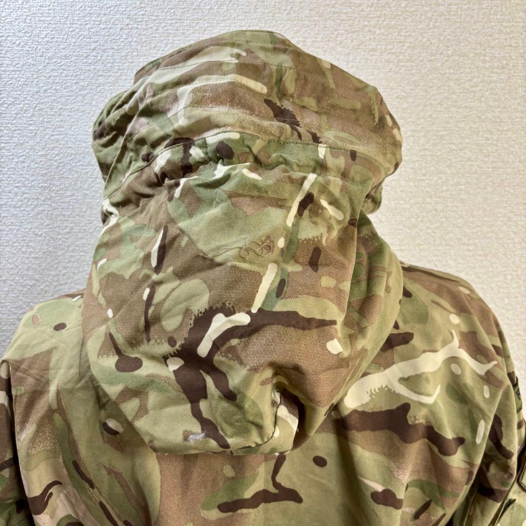イギリス軍 実物 コンバットスモック L～XL位 ミリタリージャケット カモフラ