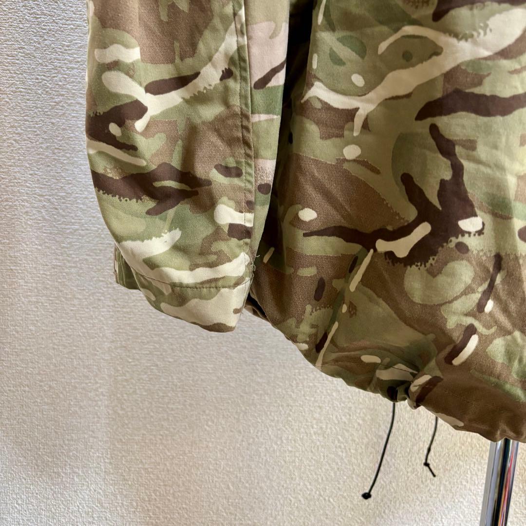 イギリス軍 実物 コンバットスモック L～XL位 ミリタリージャケット カモフラ