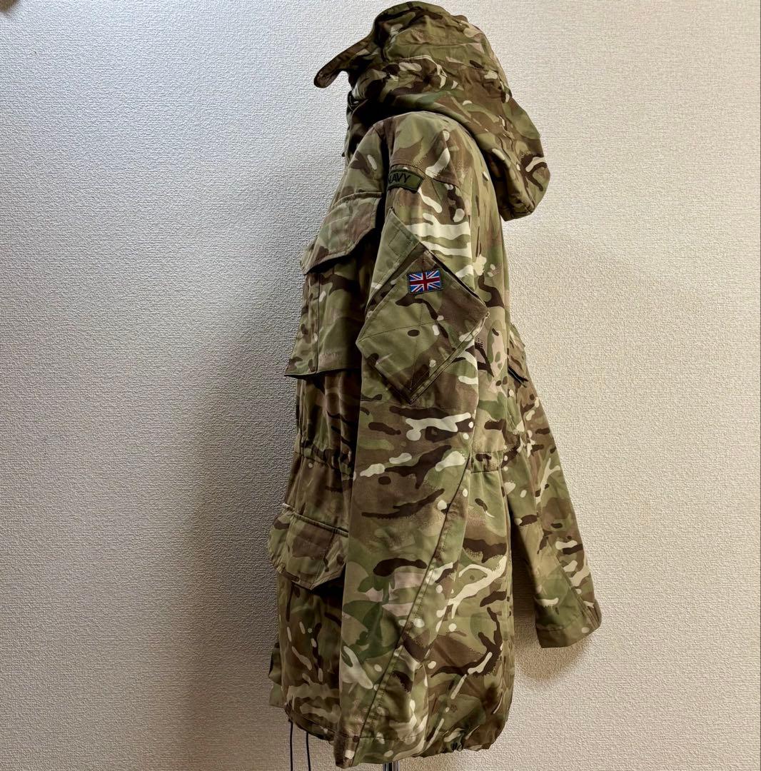 イギリス軍 実物 コンバットスモック L～XL位 ミリタリージャケット カモフラ