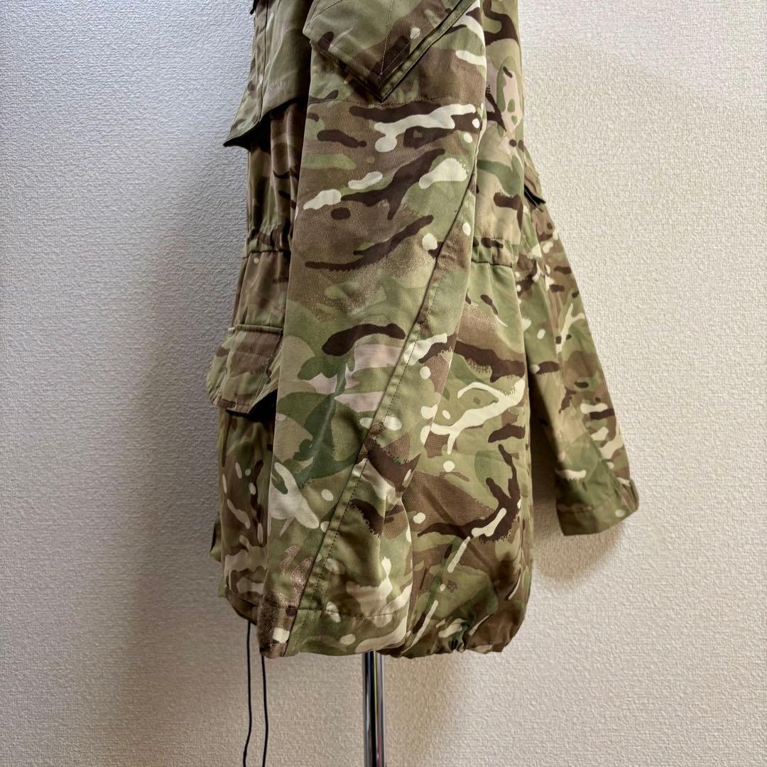イギリス軍 実物 コンバットスモック L～XL位 ミリタリージャケット カモフラ