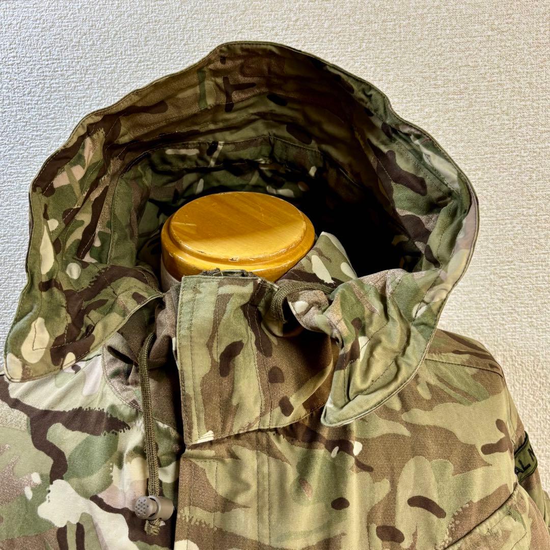イギリス軍 実物 コンバットスモック L～XL位 ミリタリージャケット カモフラ
