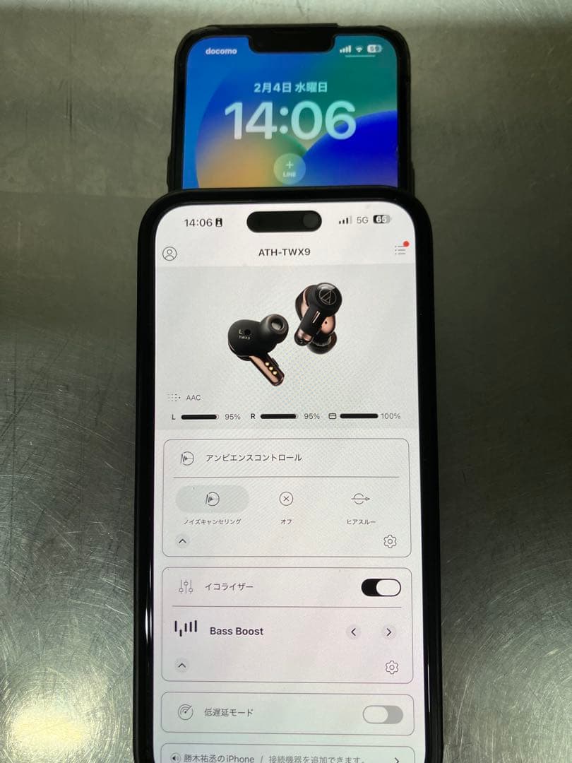 ATH-TWX9 ワイヤレスイヤホン