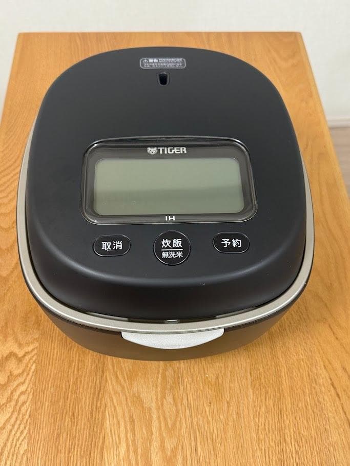 タイガー土鍋圧力IHジャー炊飯器 土鍋ご泡火炊き 5.5合炊き スレートブラック