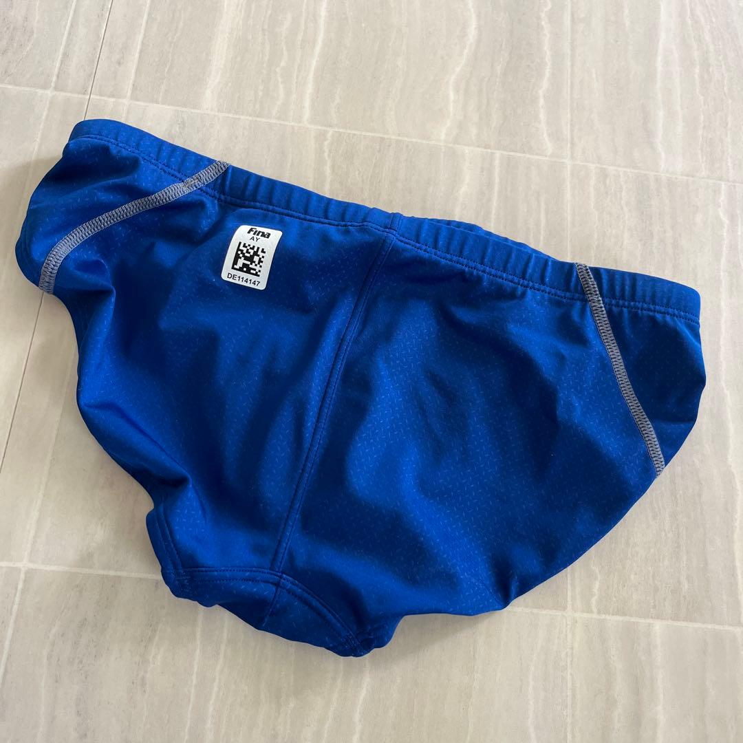 arena アリーナ　競泳水着　男女XOサイズ　ブルー　2枚セット　中古美品！