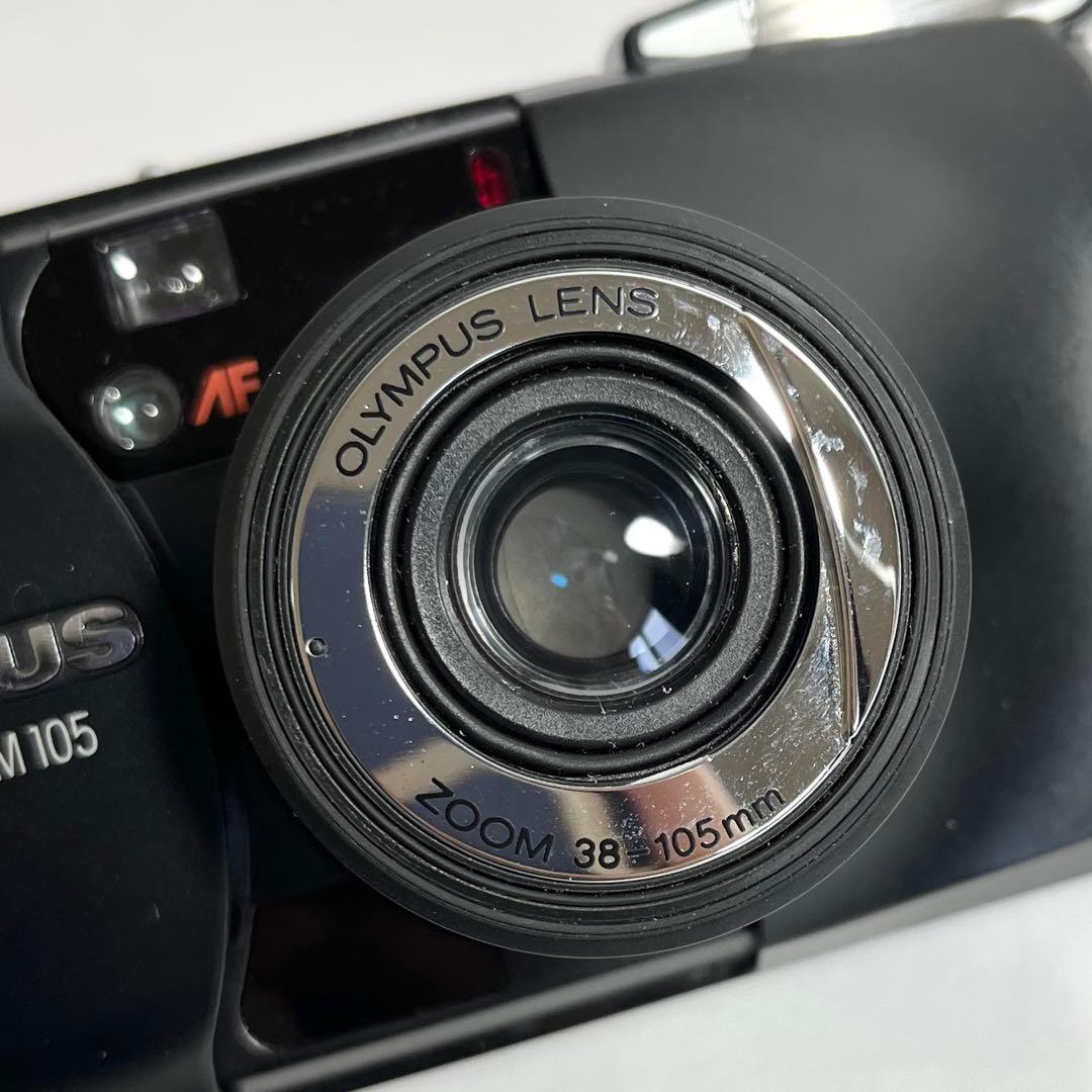 【希少 完動品】OLYMPUS μ ZOOM 105 ブラック 動作確認済み