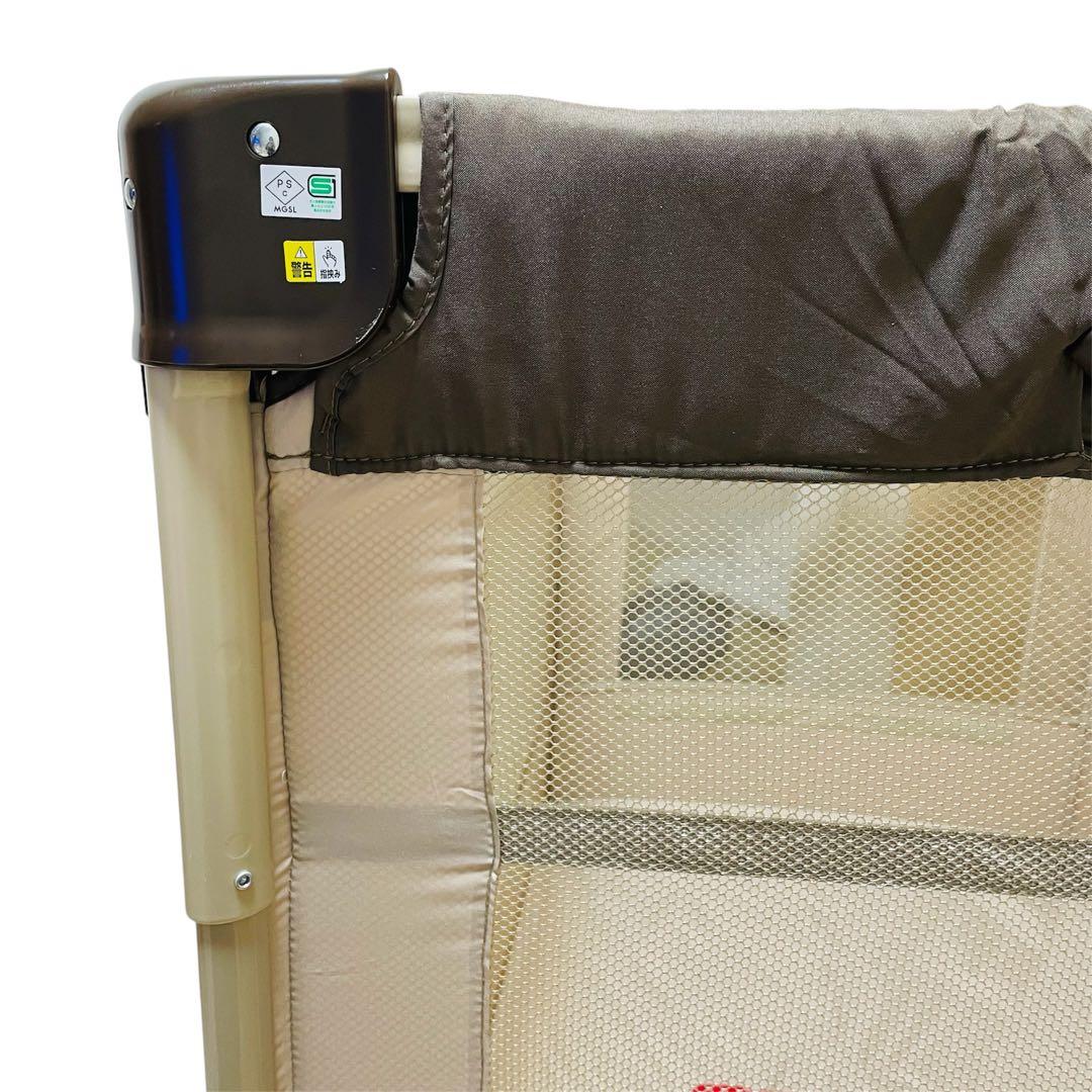 【美品】Apricaアップリカ ココネルエアー ベビーベッド ココア