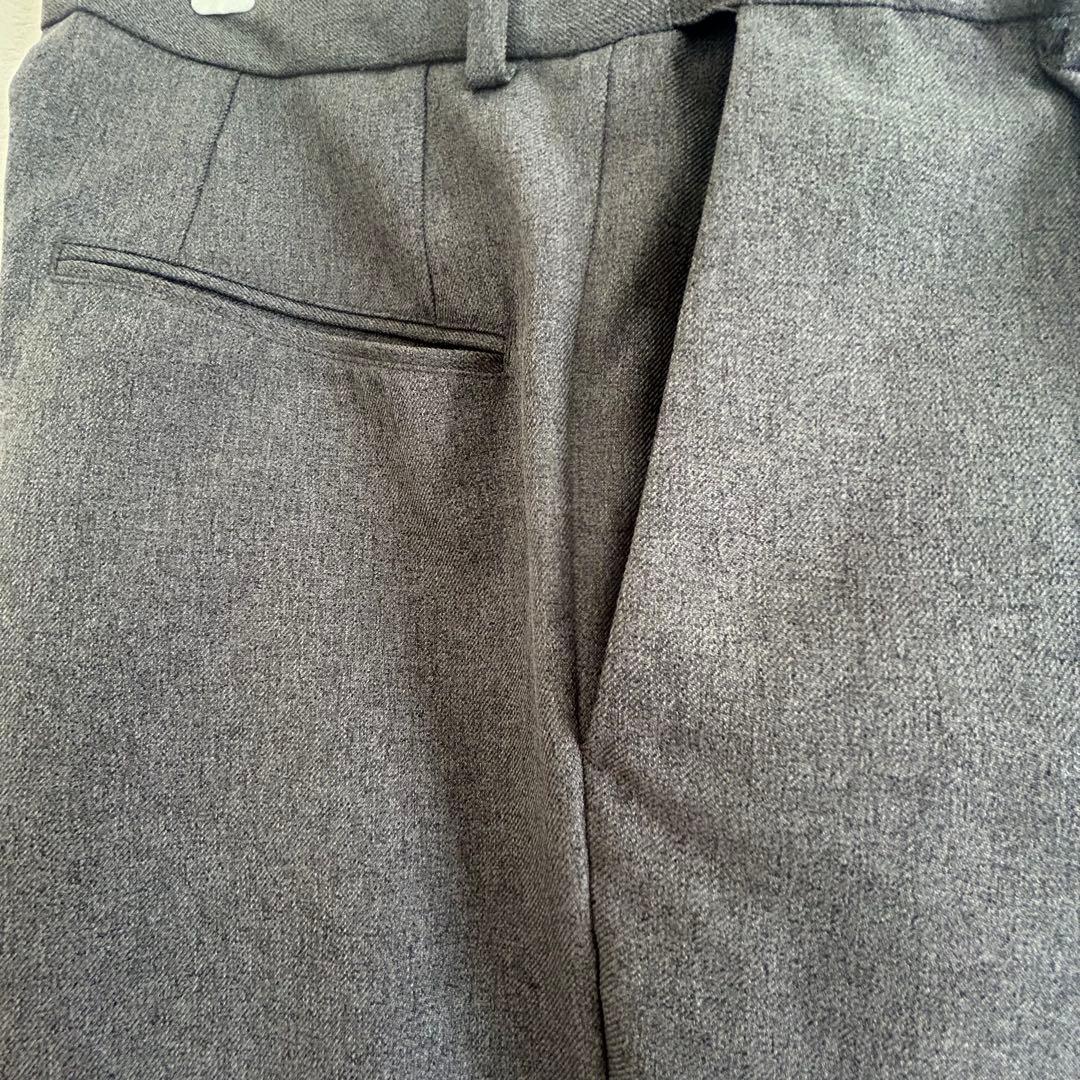 ナノユニバース LB.03 ウーリーツイル セットアップスーツグレーM