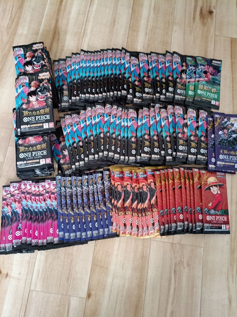 ワンピースカード　パックまとめて★137パック