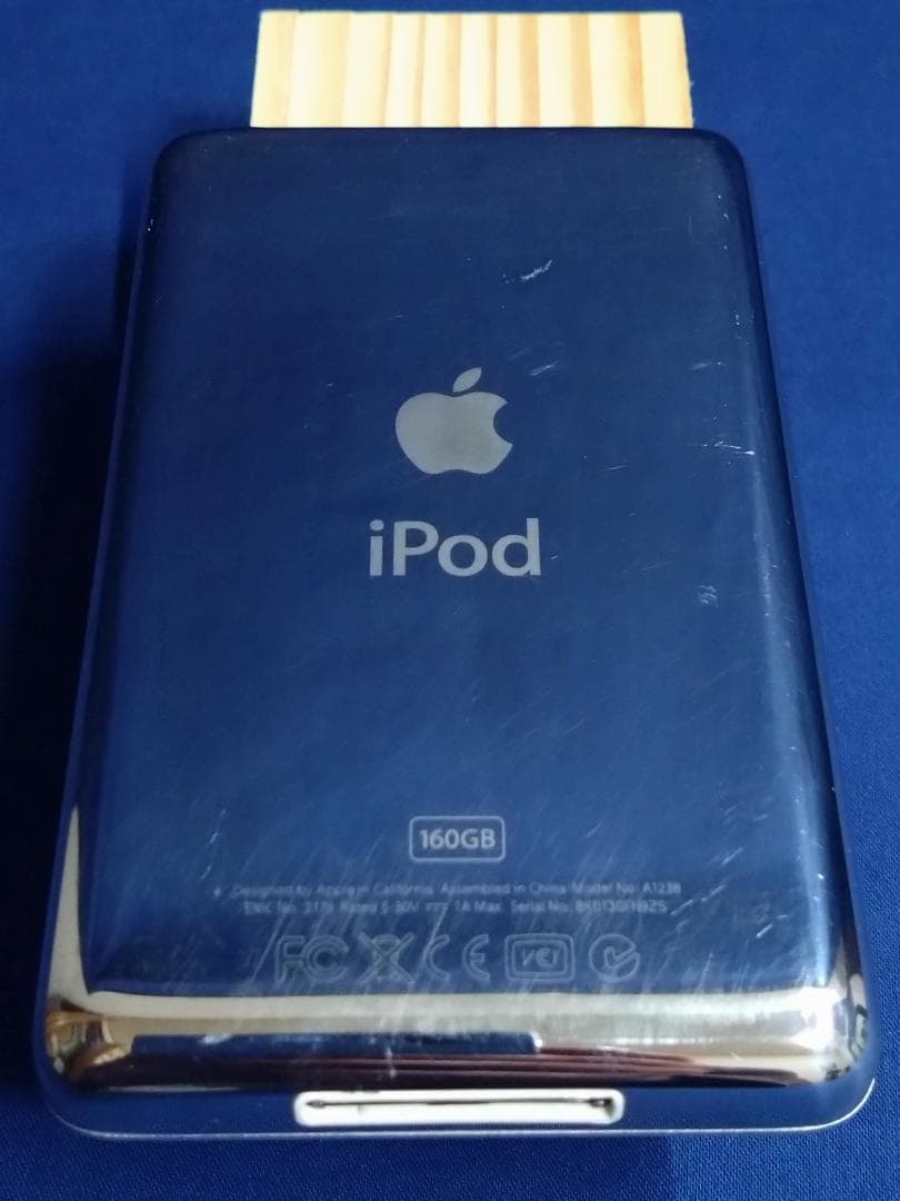 ポータブルプレーヤー Apple iPod classic 160GB A1238