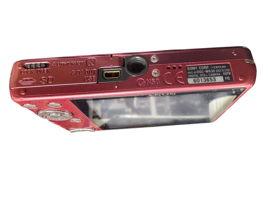 SONY Cyber-shot DSC-W630 ピンク　デジカメ