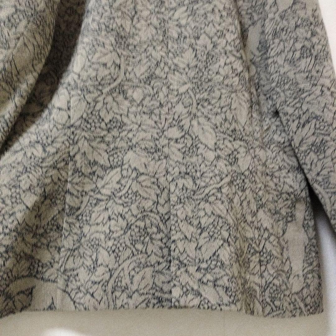 美品リゼッタ　キツネと葡萄リネンウールジャガード　ジャケット日本製