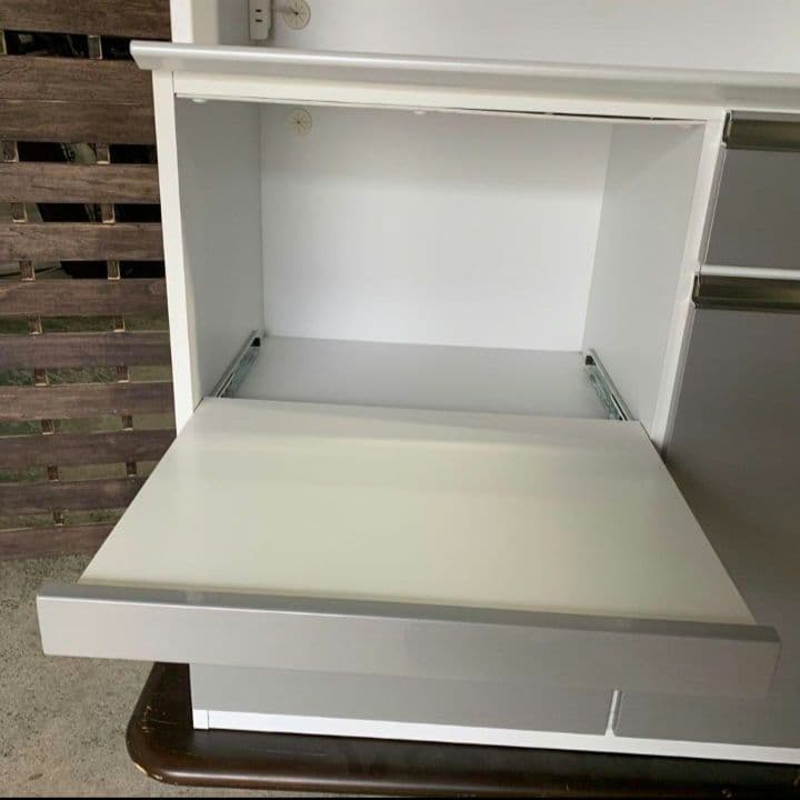 I644R マルコ木工 W890 食器棚 キッチンボード