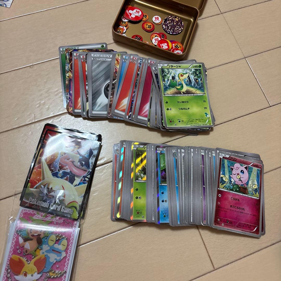 ポケモンカードゲーム　はじめてセットDX for Girlsケースと付属品