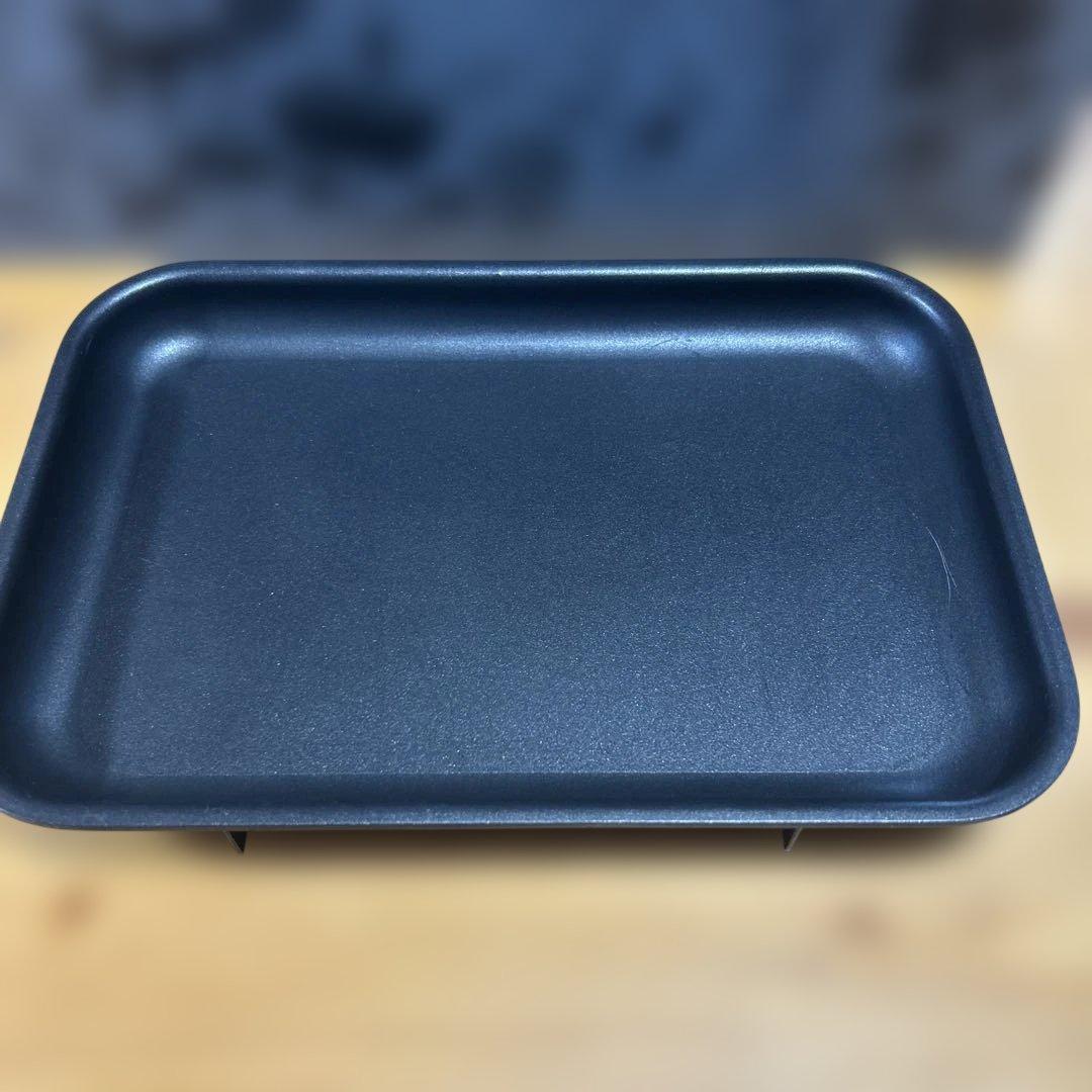 BRUNO ホットプレート ネイビー グリルポット　レッド　セット品