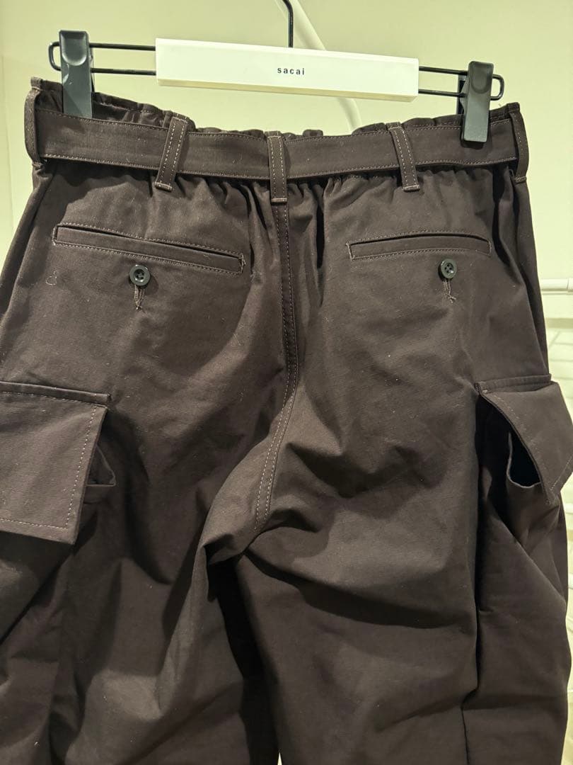 sacai 25aw Rip Stop Pants サイズ1