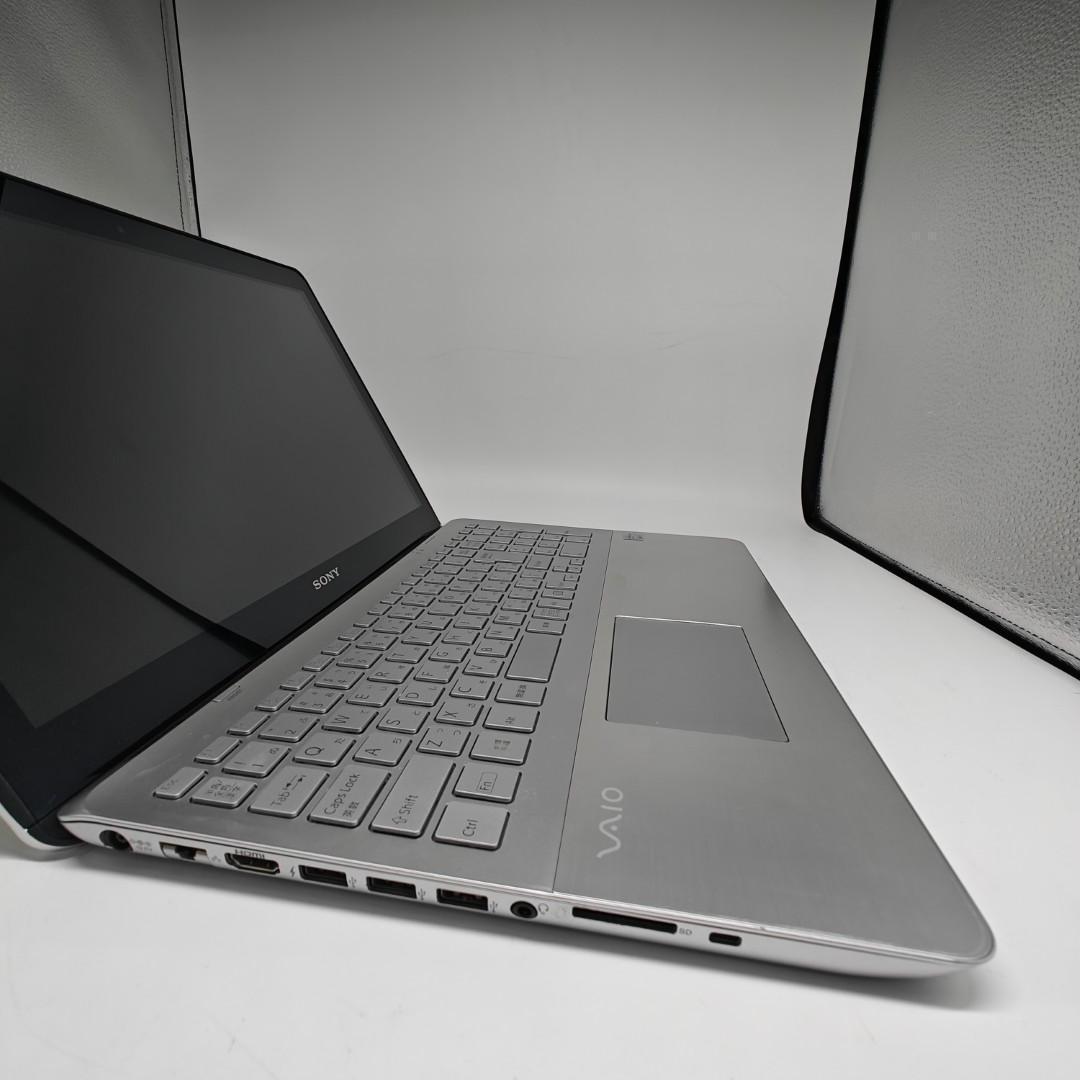 【VAIO】SVF 高速i7 SSD512GB 12GB シルバー ノートPC